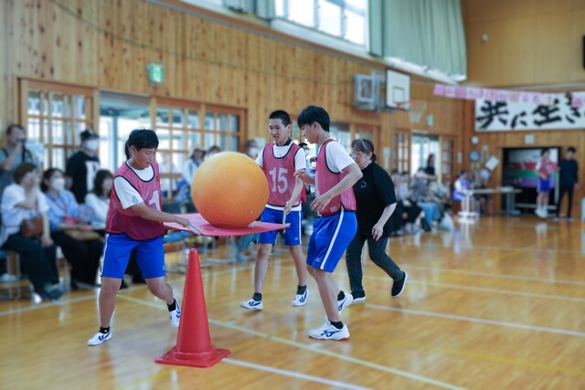中学部スポフェス (241) ボール運び①