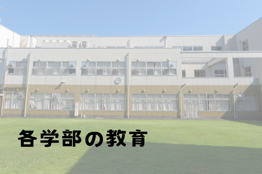 各学部の教育