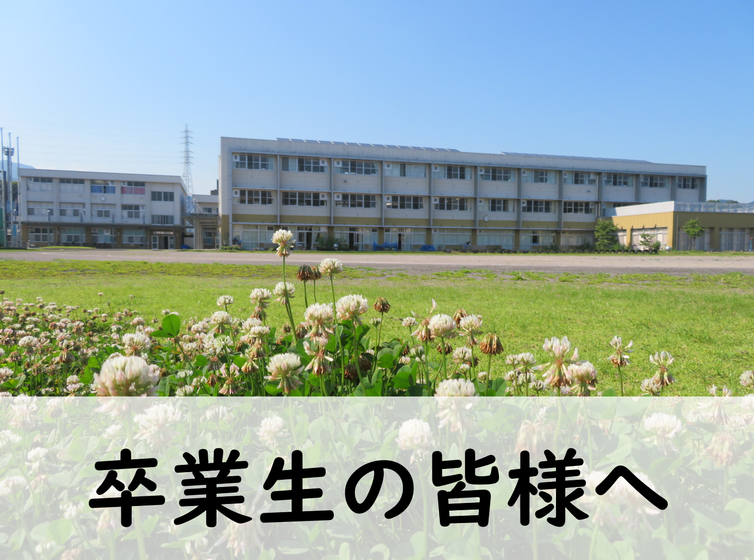 卒業生の皆様へ