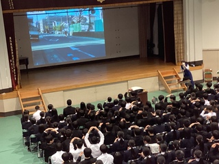 1年交通安全教室