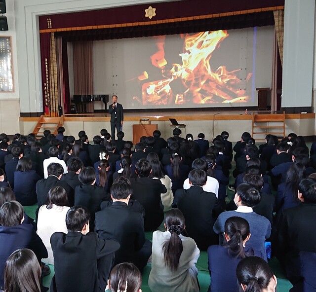 共通テスト激励会