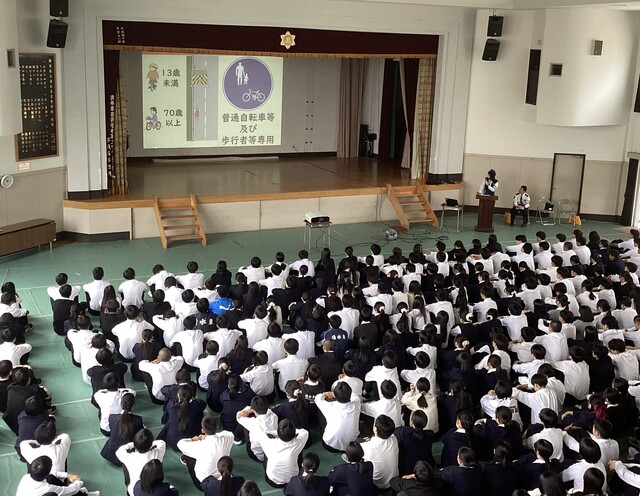 4月14日交通安全教室