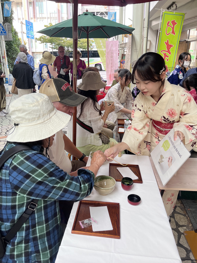 英語での抹茶について説明しました