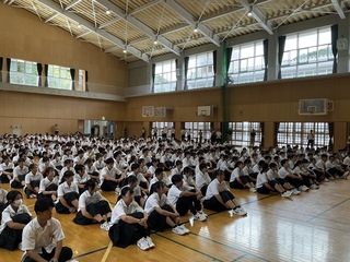 １学期終業式１