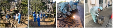 環境測量溶接実習