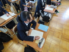 ３年生合格体験記02