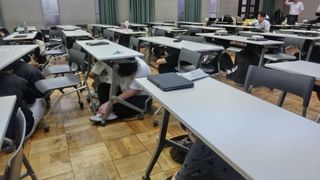 防災訓練①