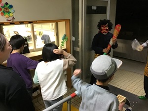豆まき