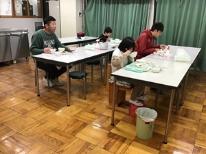 食事の様子