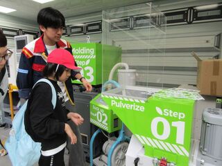 08 プラ再生装置の説明をうけました