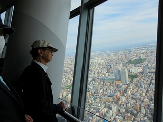 4_skytree スカイツリーから見た東京