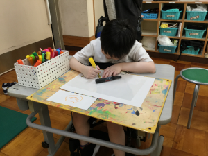済なんぶっことボッチャプレゼントづくり①