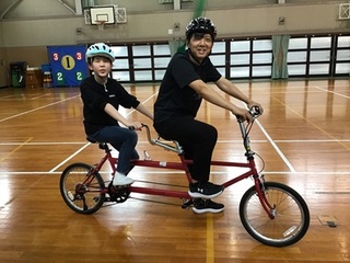 タンデム乗車2