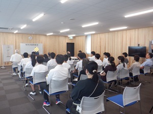 校内弁論発表会の様子