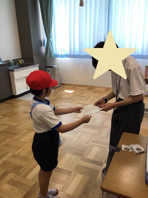 小学部の友達からコメントをもらいました