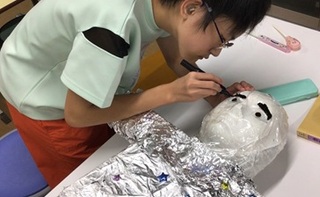 かかし作り3
