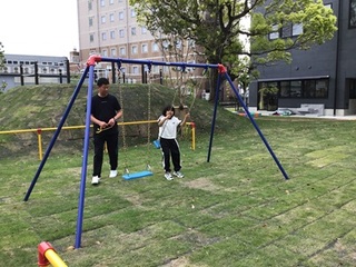 ブランコの様子