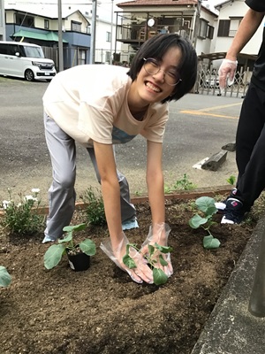 苗植え①