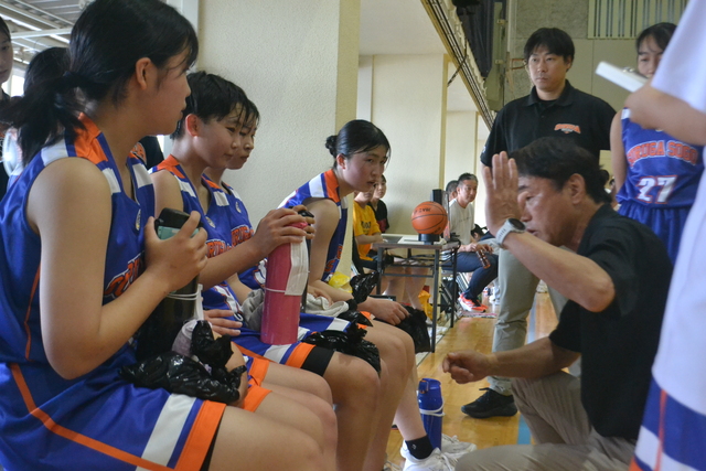 女子バスケ県大会②