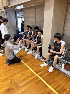 男子バスケ新人