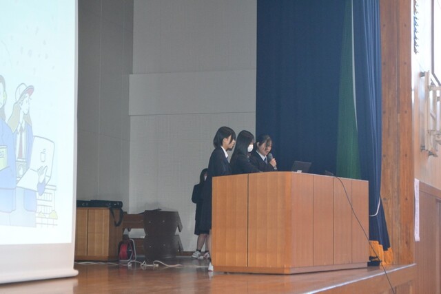 １年生学習成果発表会