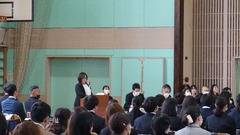 入学式の様子１