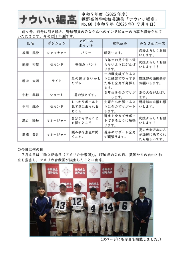 校長通信_No.60-1