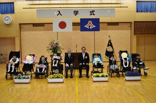 小学部入学式HP写真