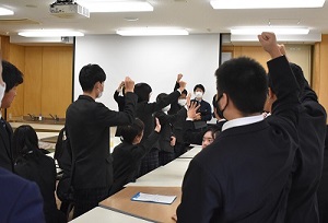 広島市立広島特別支援学校で交流