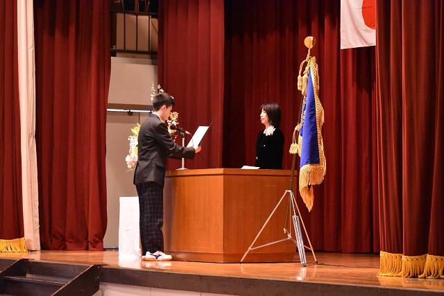 入学式宣誓