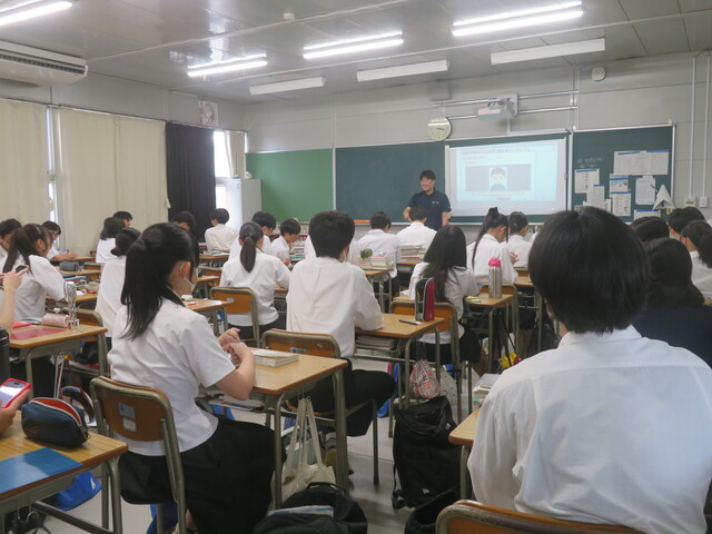共通テスト出願の様子