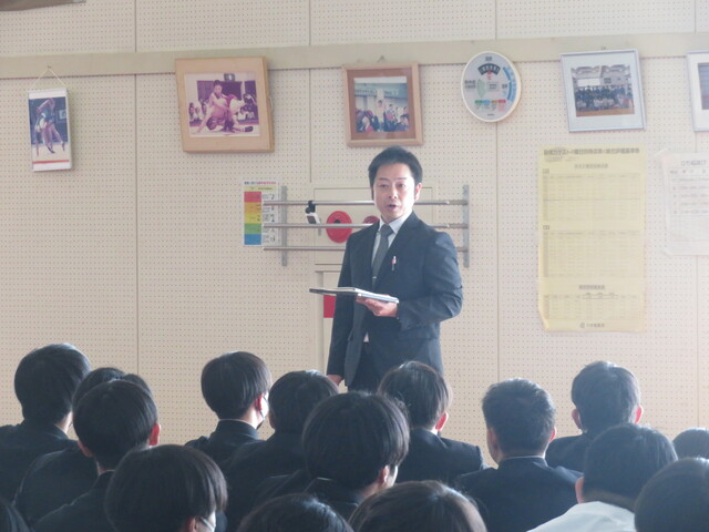 3年生学年集会⑤