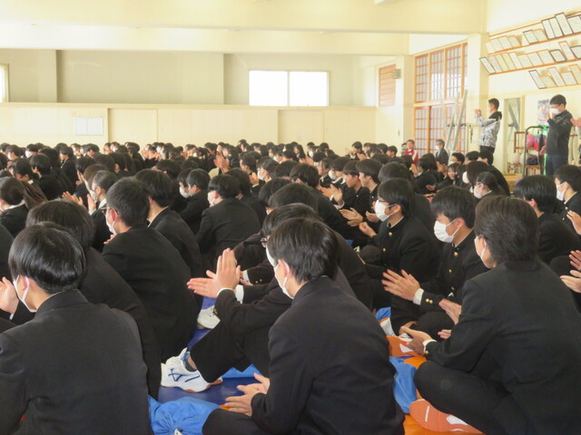 3年生学年集会④