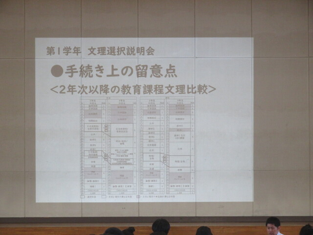 文理選択3 文理選択3