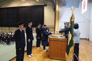同窓会入会式・表彰式