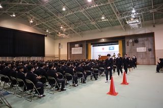 同窓会入会式・表彰式