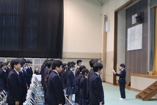 卒業式