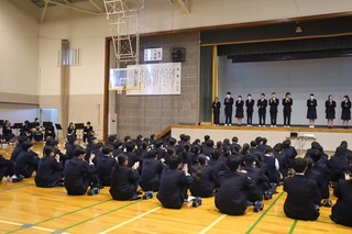 対面式・部活動説明会