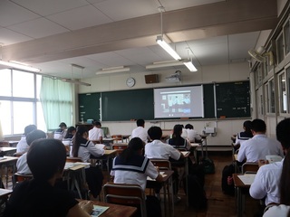 中学生一日体験入学