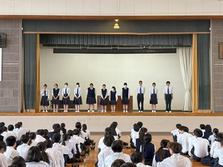 10月3日 生徒会認証式・生徒総会 | 横須賀高校