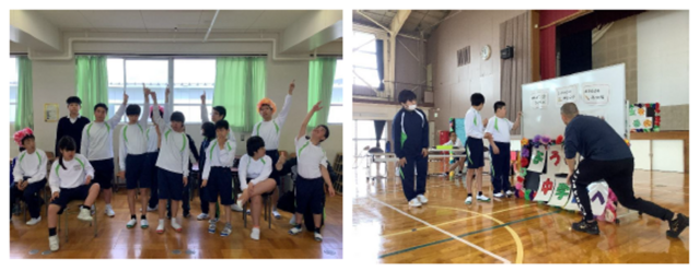 中１年生迎える会②