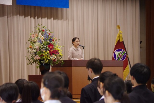 校長式辞